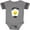 Football Heather and Smoke, variant on Inktastic Sunny Side Up Boys or Girls Baby Bodysuit