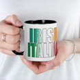 thumbnail image 3 of CafePress - Irish Italian Mug - 11 oz Ceramic Mug - Novelty Coffee Tea Cup, 3 of 3