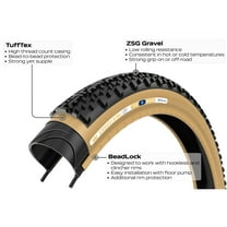 Panaracer GravelKing X1 Tire - 700 x 40, Tubeless, Folding, Black