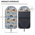 thumbnail image 6 of Garronmavis Sea Turtle Front Car Seat Towel Cover Sweat Absorbent For Post Workout Stain Resistant Water Resistant Non Slip Soft 1 PC Easy Installation Universal Fit For Cars SUV Trucks Sedan Van, 6 of 8