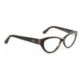 thumbnail image 2 of Tod's Cateye Eyeglass Frames TO5098 54mm Dark Brown, 2 of 3