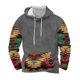 thumbnail image 1 of Sudadera con capucha para hombre, moderna, con cordón ajustable y bolsillo, estampada, deportiva y de ocio, sudadera con capucha, blusa de poliéster para hombre, 1 of 4
