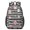 Pioneer Flower Floral Print Pattern-2, variant on Pioneer Flower Floral Print Pattern 17" School Backpacks for Teens,Waterproof Oxford Fabric,S-Shape Padded Straps for School,Travel,Hiking,Camping