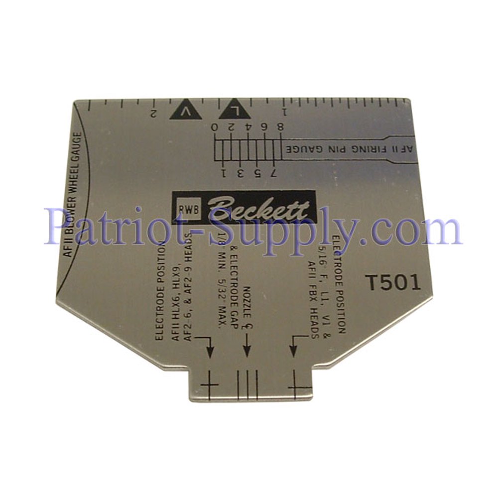 Beckett T501 Multipurpose Tee Gauge For Nozzle Assembly And Electrode Settings - Walmart.com ...