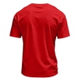 thumbnail image 6 of Men's Casual Henley Shirts Classic Button Short Sleeve T-Shirt Summer Basic Lightweight Tees Tops Beach Vacation Clothes Red 2XL, 6 of 6