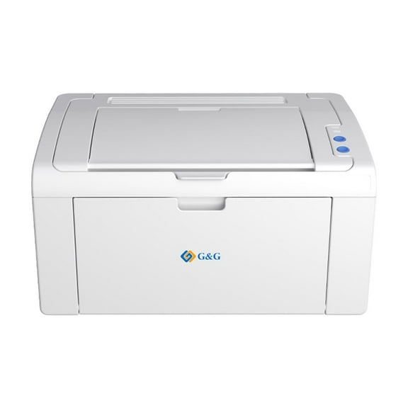 G&G P2022W Compact Monochrome Laser Printer, Wireless Networking, Home Office Use, Grey Printer with Mobile Printing