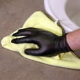 thumbnail image 6 of GLOVEWORKS Black Vinyl Disposable Gloves, 3 Mil, Large, 1000/Case, 6 of 10