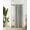 Grey, variant on Zenna Home Recycled Cotton Waterproof Stall Shower Curtain Liner w/Anti-Draft Clips, 54"x78", White