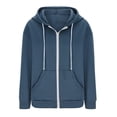 thumbnail image 5 of Women Oversized Zip Up Hoodie Fall Fashion 2025 Casual Fall Winter Jacket Trendy Long Sleeve Sweatshirt with Pocket, 5 of 6