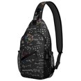 thumbnail image 1 of Science Lover Technology Engineering Mathematics Math Geometric Scientific Knowledge Crossbody Sling Bag, 1 of 6