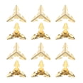 thumbnail image 2 of 12 Piezas Metal Tallado Joyero Protector Esquina Muebles Soporte Decorativo, 2 of 4
