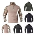thumbnail image 1 of Camisa De Combate Para Hombre Con Uniforme Táctico Militar, 1 of 7