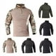thumbnail image 1 of Camisa De Combate Para Hombre Con Uniforme Táctico Militar, 1 of 7