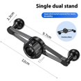 thumbnail image 3 of Two 17mm Male To Female Ball Head Connector Phone Mounting for Expanding Phone Stands Tabletops Tripods Broadcast Setups, 3 of 4