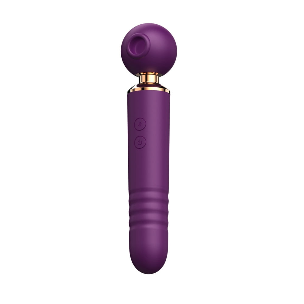 Vibrate Personal Body Massaging Stick for Women Adults Sex Toys 3 In 1 Sucking Flapping Small vibrators for Back Neck Shoulders Relaxer Deep Massage Foot Muscle Relief Home