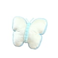 thumbnail image 2 of Plush Pillow, Soft Stuffed Animal Home Cushion & Decor, Blue Butterfly Design For Bedroom Living Room Office Sofa Bed, 2 of 9