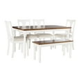 thumbnail image 1 of Weston 6-Piece Dining Set, Brown, 1 of 9