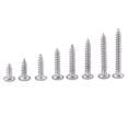 thumbnail image 4 of 200 Pcs M3 Acier Inoxydable SS304 Vis à Tête Plate Kit d'Assortiment pour Menuiserie, 4 of 6