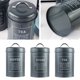 thumbnail image 5 of Juego de 3 Botes de Cocina Sunnimix con Tapas Herméticas 1200ml Gris, 5 of 8