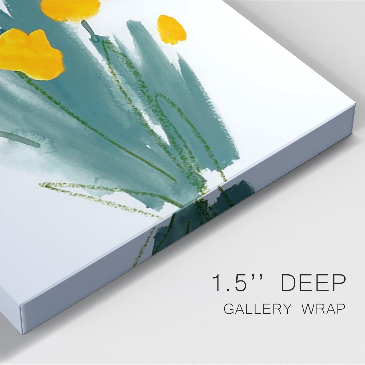 Daffodil Bunch II Premium Gallery Wrapped Canvas - Ready to Hang