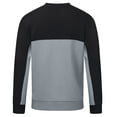 thumbnail image 3 of Men's Levelwear Black/Gray Edmonton Oilers Legacy Nightfall Pullover Sweatshirt, 3 of 4