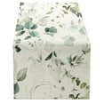 thumbnail image 2 of WRXMIJNHGSA Decorative Table Banner Under $10 Summer Leaves Print Fresh Green Series Linen Home Decoration Table Cloth, 2 of 4