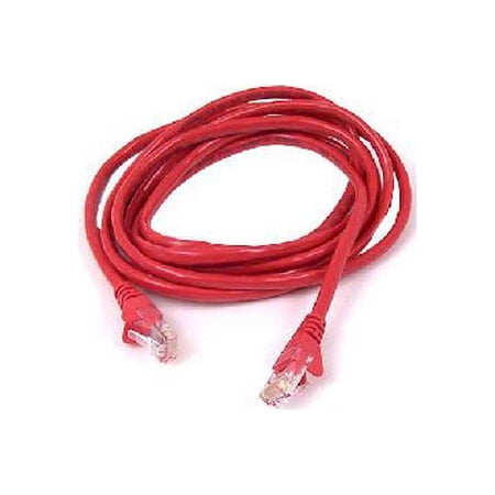UPC: 0722868482353 | Belkin A3X189-03-RED-S 3 ft. Cat 6 Red X-OVER RJ45M/RJ45M Snagless Patch Cable