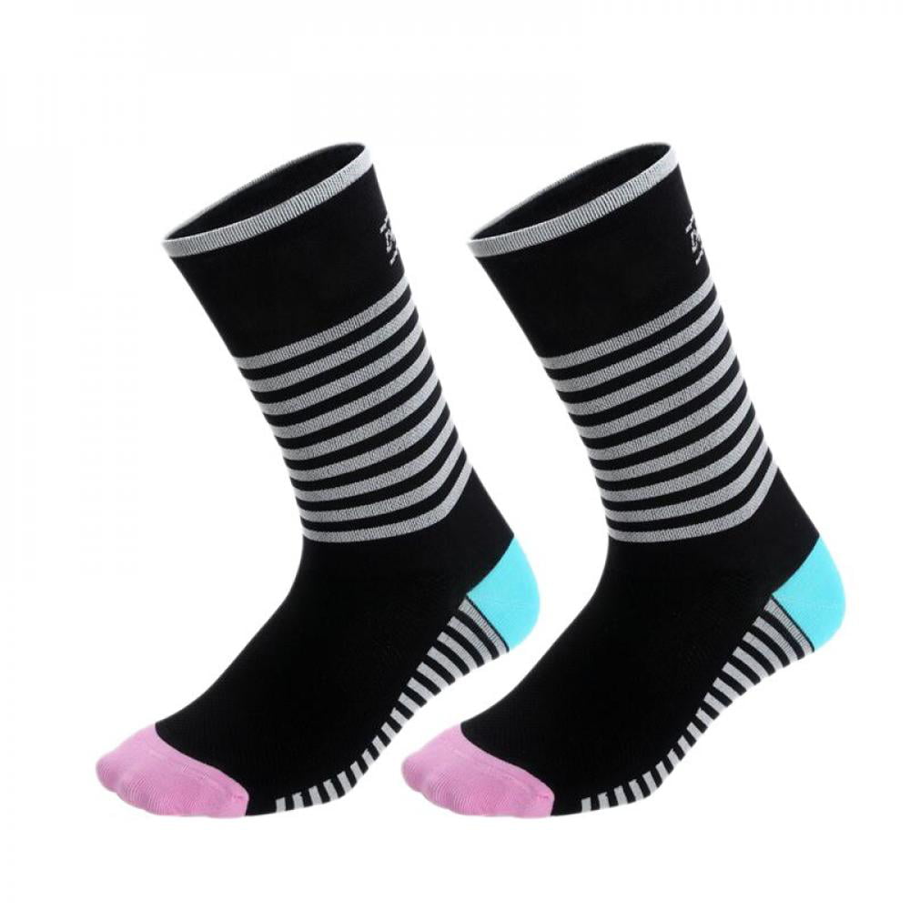 Details about   2 Pairs Outdoor Running Training Cycling Marathon Football Basketball Socks