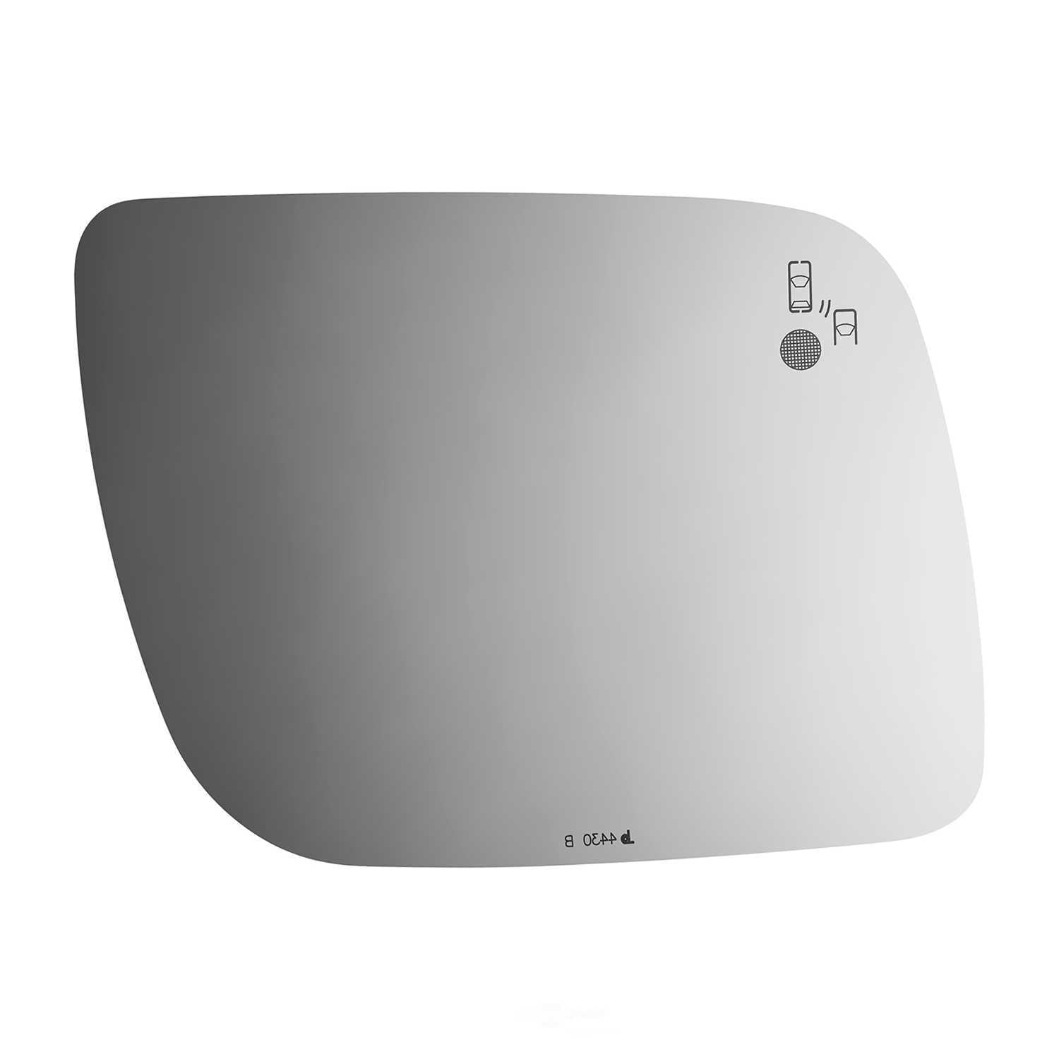 Burco Side View Mirror Replacement Glass - Clear Glass - 4430B