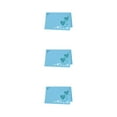 thumbnail image 3 of Redempat 1/2/3/5 50pcs Add Touch Of Sophistication With Heart Hollow Table Namecards Empty blue 3PCS, 3 of 6