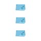thumbnail image 1 of Matsuzay 50 piezas de impresión duradera con tarjetas de nombre de ahuecadas de corazón, tarjeta de lugar de nombre hueco de corazón azul Type1 NO1, 1 of 6