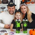 thumbnail image 5 of Halloween Gifts for Women Men Boys Girls, Black Spooky Boo Tumbler 40 Oz With Handle and Straw, Cute Halloween Ghost Stainless Steel Vacuum Insulated Cup, Funny Halloween Decorations Gifts, 5 of 5