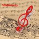 thumbnail image 3 of Plástico Nota Musical Carta Clip Papel Hoja Piano Soportes Resorte () Rojo, 3 of 9