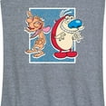 thumbnail image 3 of Ren & Stimpy - Friendly Laughter - Women's Racerback Tank Top, 3 of 5