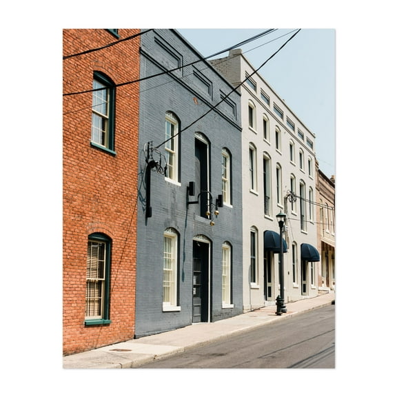 Staunton Architectural 07 - Staunton Virginia Photography Unframed Wall Art Print 8 x 10 inches