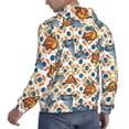 thumbnail image 6 of Lsque Butterflies Wild Insect Pattern Casual Men's Hoodie,Hooded Sweatshirt with Kangaroo Pocket,Pullover Hoodie-X-Large, 6 of 7