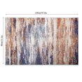 thumbnail image 2 of SAYFUT Abstract Faded Area Rug Or Runner, Boho Vintage Diamond Blue/ Brown/ Gray Area Rug, Bohemian, Easy Cleaning, For Bedroom, Kitchen, Living Room, Non Shedding, 2 of 7