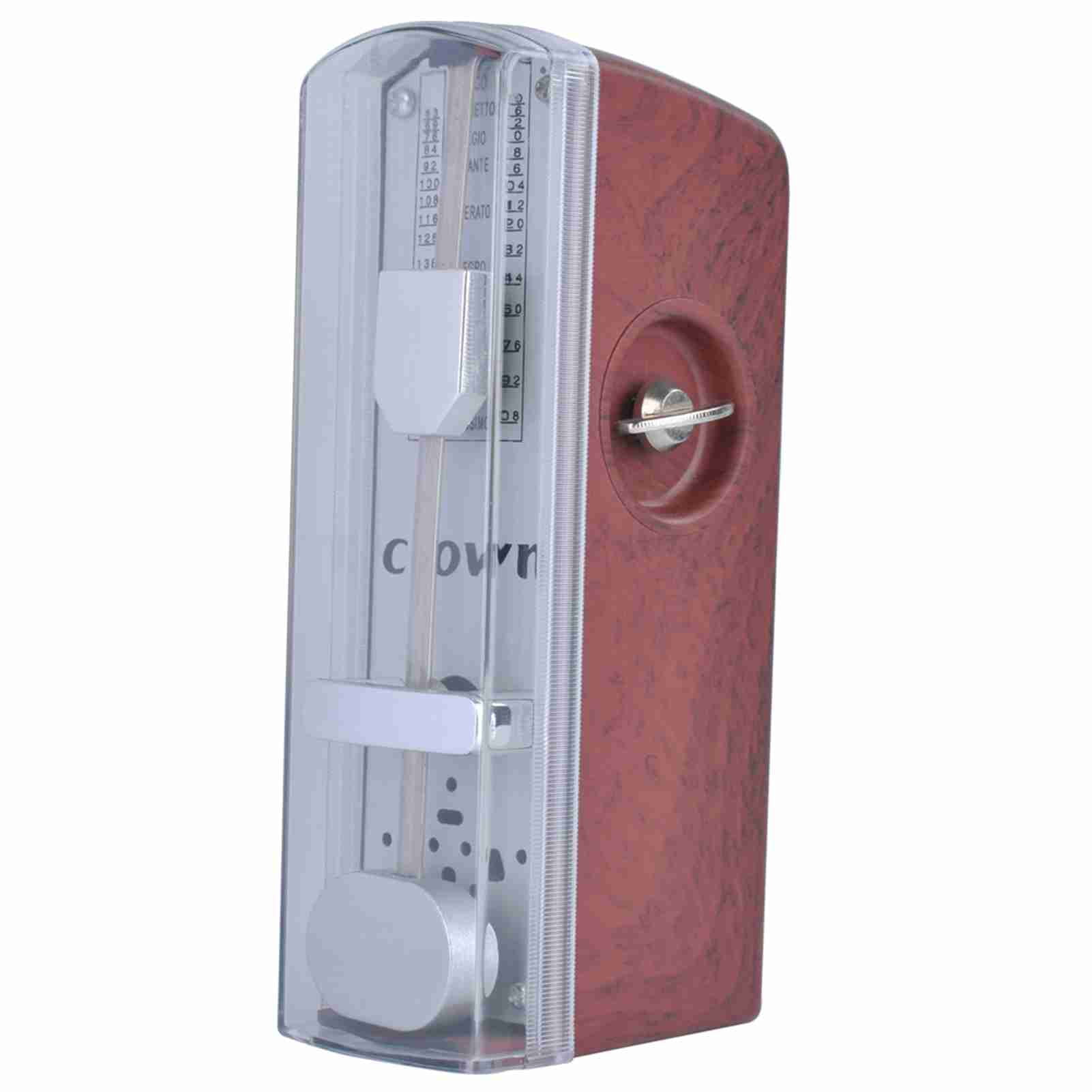 Mechanical Metronome Mini Mechanical Metronome, Portable Pocket Size with Wind Up Mechanism for Piano Guitar Violin Ukulele Chinese Zither Music Instrument