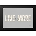 thumbnail image 2 of Marshall, Laura 24x17 Black Modern Framed Museum Art Print Titled - Morning Affirmations II Gray Horizontal, 2 of 5