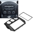 thumbnail image 4 of Embellecedor de salpicadero estéreo, marco de Radio 2Din de fácil instalación, repuesto de ABS resistente para Mazda MX-5 Miata 2005-2015 para coche,Radio Frame Radio Fascia Estéreo Fascia Trim Doble Higoodz Piezas Y Accesorios De Autos, 4 of 8