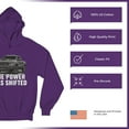 thumbnail image 6 of 702 HP Power Pickup Truck Unisex Hoodie American 4x4 Offroad 1500 V8 Performance, 6 of 7