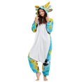 thumbnail image 3 of Pijama unisex con diseño de axolotl azul, unisex, de Onesie DELEY, para cosplay, 3 of 7