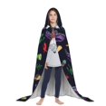 thumbnail image 3 of Honeii Colorful Vintage Cactuses Print Poncho Cape, Cloak Coat, Snuggly Hooded Wearable Blanket, Hooded Cape For Teenagers,Halloween Costumes-Medium, 3 of 7