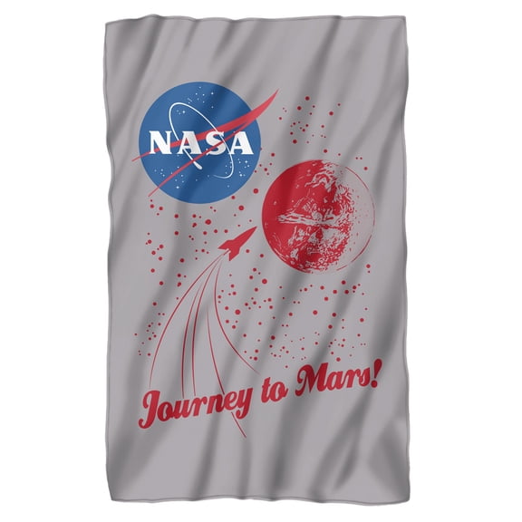 NASA Journey to Mars Fleece Blanket 36' x 58'