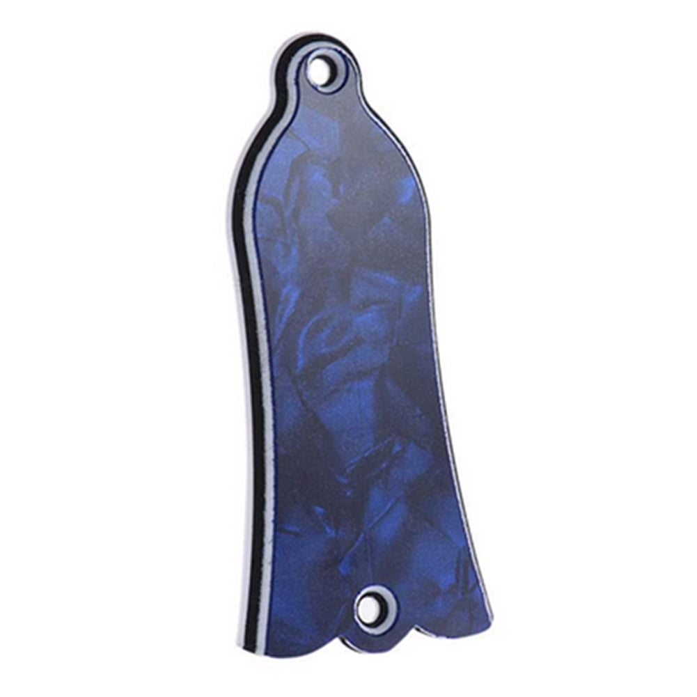 2 Holes Bell Shaped Truss Rod Cover Plate Scroll Plate for Gibson LP SG  Flying V ES Guitar