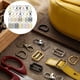 thumbnail image 4 of 56 piezas Monedero Hardware Llavero Ganchos con anillos en D Juego de bolsas Fabricación de cordones Ganchos a presión Cierres giratorios de metal con, 4 of 9