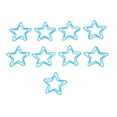thumbnail image 3 of Clips De Papel, Proceso De Revestimiento De Clips Prácticos Azules A Prueba De Herrumbre En Forma De Estrella Para El Hogar, 3 of 7