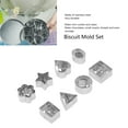 thumbnail image 3 of Juego de Moldes para Galletas ANGGREK Acero Inoxidable 24 Piezas, 3 of 8