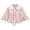 Pink, variant on Women's Solid Capelet Cropped Lapel Collar Sleeveless Tie Front Shawl Wrap Shrug Bow Detail Satin for Weekend Family Outing White Free Size