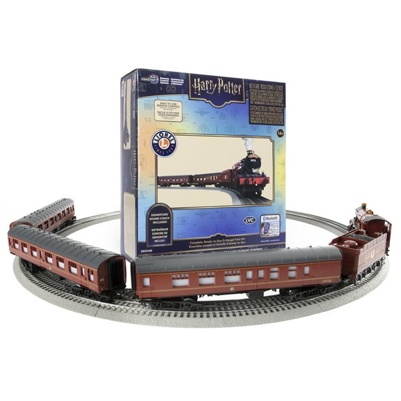 Lionel Hogwarts Express LionChief O Gauge Train Set with Bluetooth 5.0 with Dementors Coach Car for Ages 14 